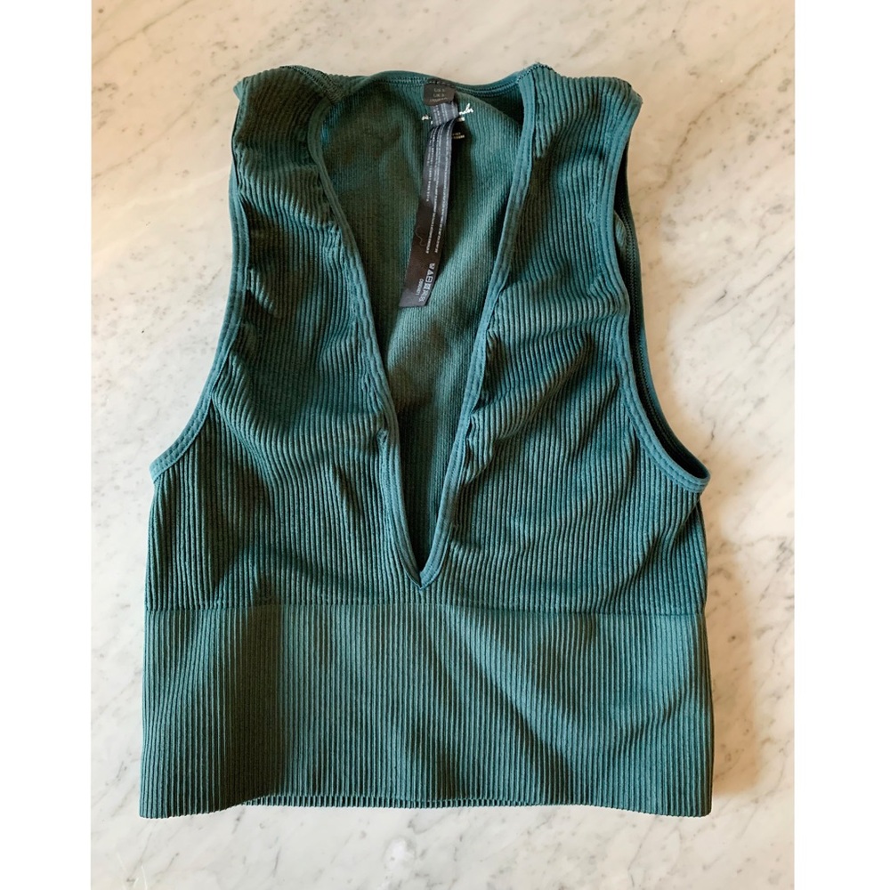 UO Out From Under green seamless crop top